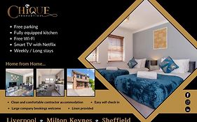 Mk City Center House, Perfect For Families, Groups, Free Parking, Desk Space Managed By Chique Properties Ltd